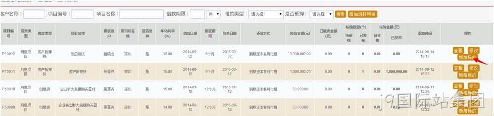 j9国际站集团P2P